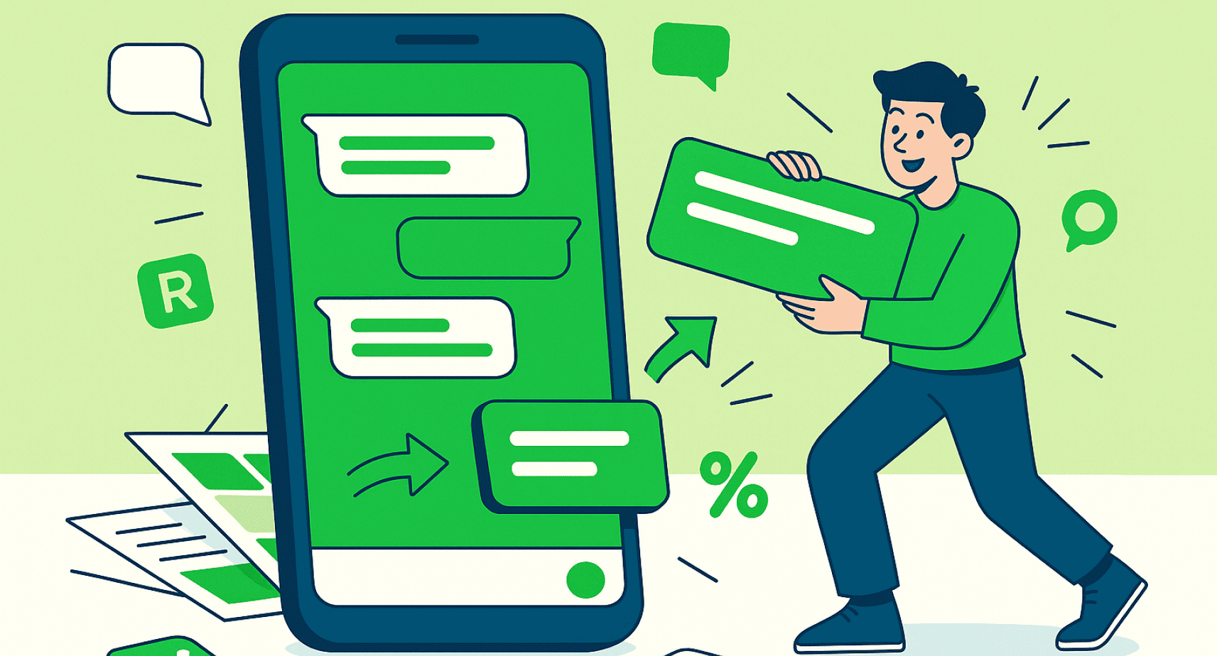 Шаблоны сообщений (быстрых ответов) в WhatsApp Business