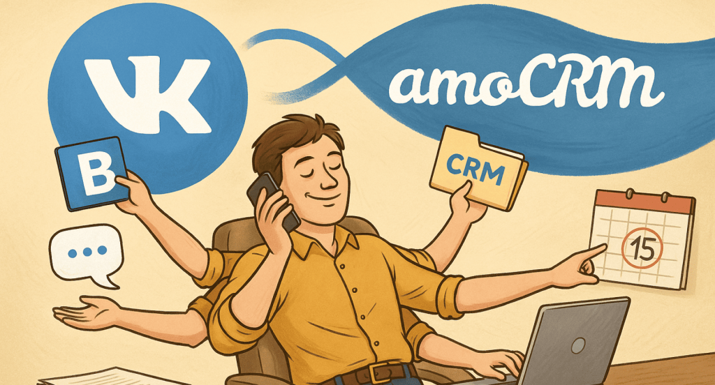 Интеграция ВКонтакте и AmoCRM
