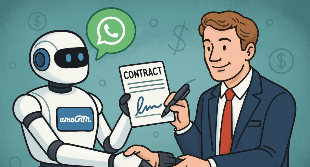 bot amo crm вотсап