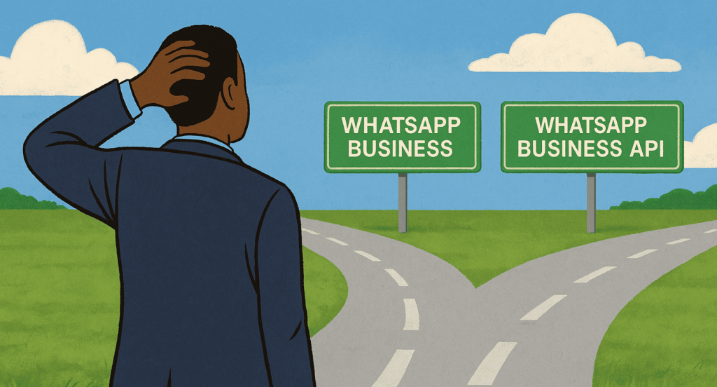 whatsapp бизнес выбор