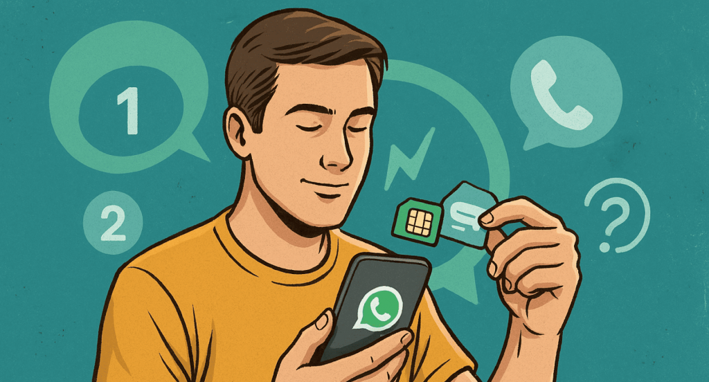второй номер WhatsApp