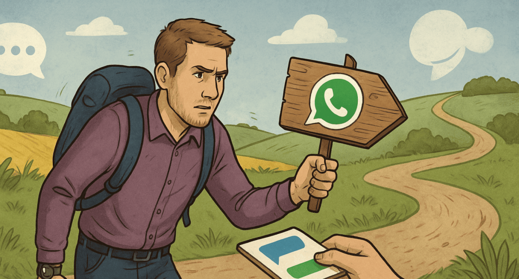 переадресация whatsapp